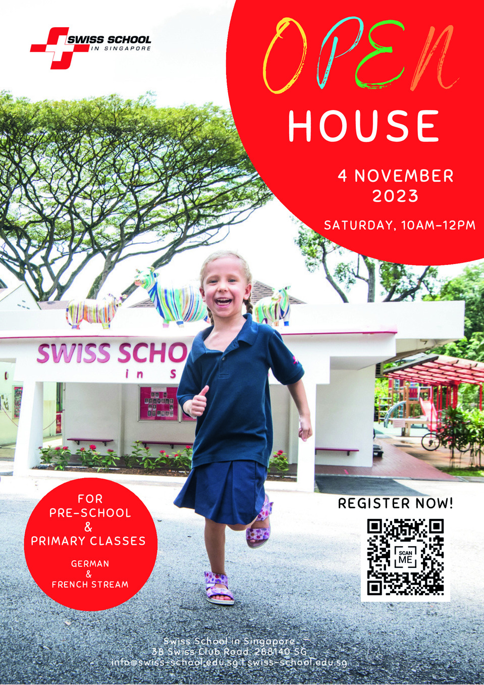 Swiss school open house